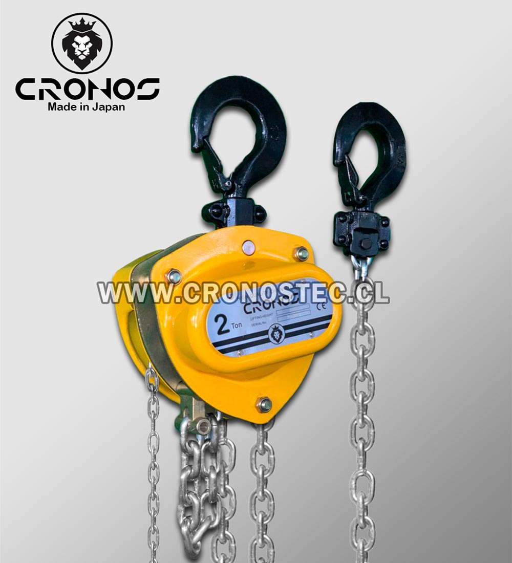 Tecle Manual De Cadena 2 Ton